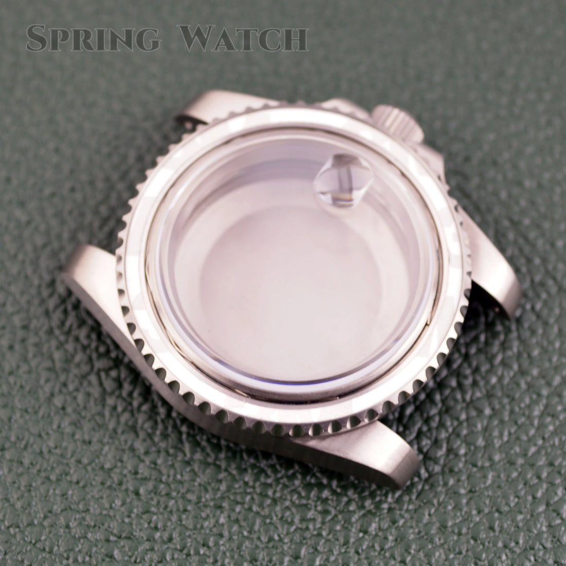 Titanium Watch Case for SUB GMT 40mm Case Diameter Solid Sapphire Crystal For NH34 NH35 Movement Case Watch Accessorei Mod Parts