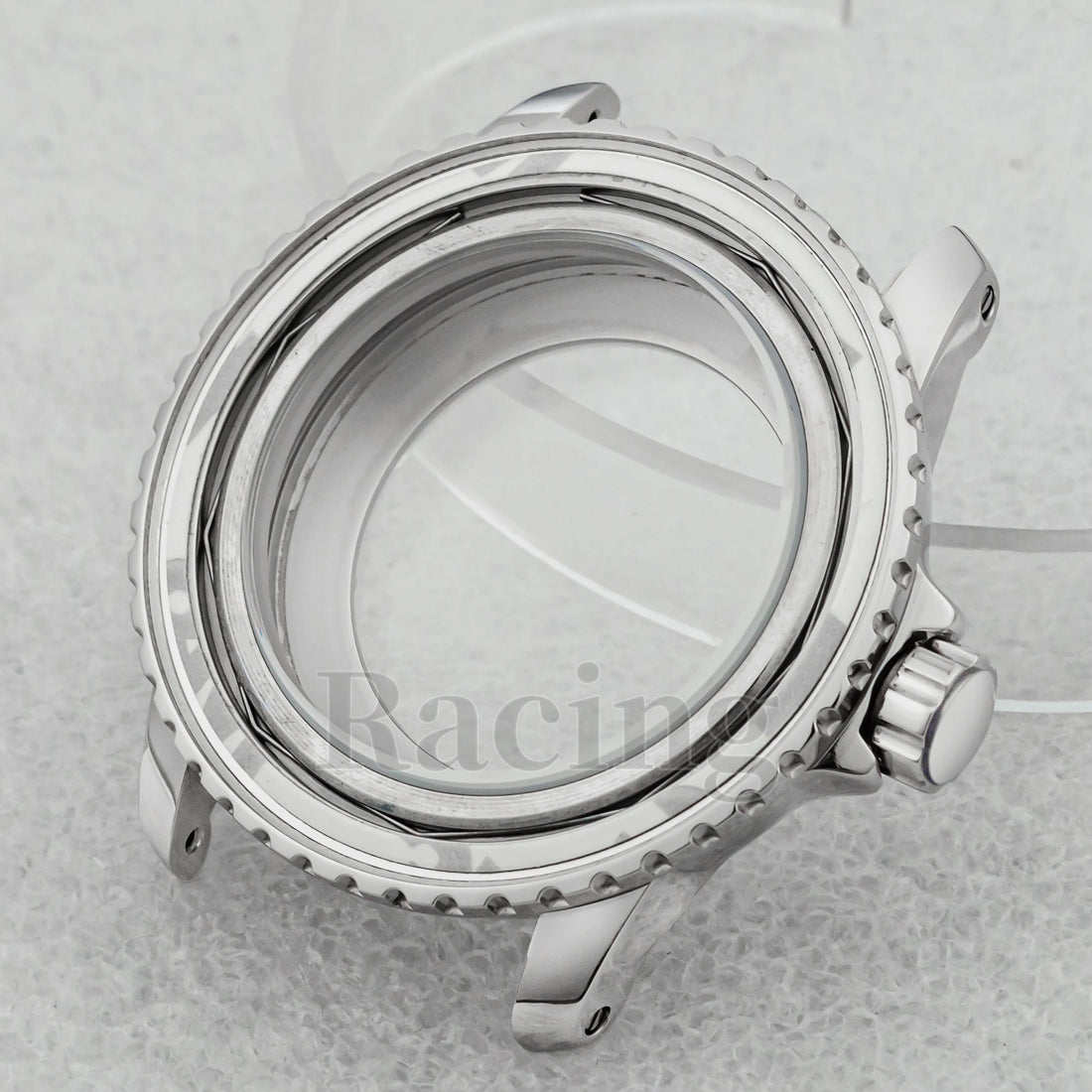 Watch Case for Fifty Fathoms 45mm Case Diameter Solid Stainless Steel Sapphire Crystal NH35 Case Watch Accessoreis High Quality